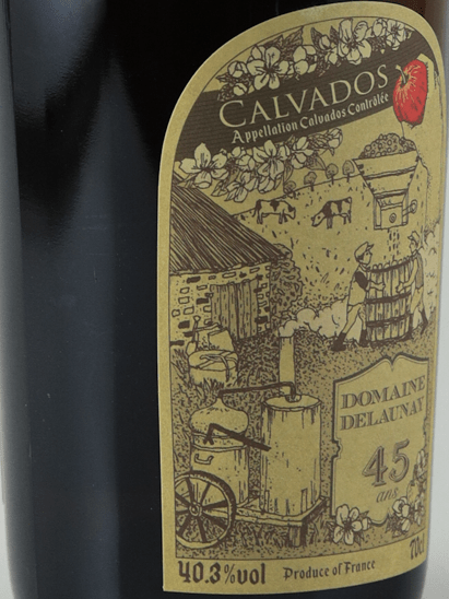 Calvados Domaine Dronay 45 Year Old - Bottle Of Japan