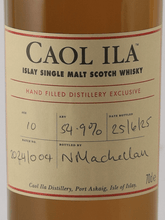 Load image into Gallery viewer, Caol Ila 10 Year Old Handfilled - Bottle Of Japan