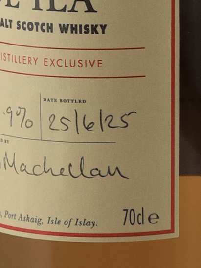 Caol Ila 10 Year Old Handfilled - Bottle Of Japan