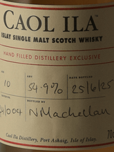 Load image into Gallery viewer, Caol Ila 10 Year Old Handfilled - Bottle Of Japan