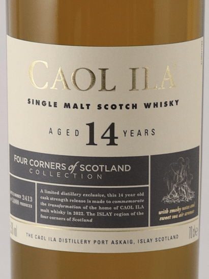 Caol Ila 14 Year Old Four Corners of Scotland Collection - Bottle Of Japan