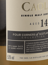 Load image into Gallery viewer, Caol Ila 14 Year Old Four Corners of Scotland Collection - Bottle Of Japan