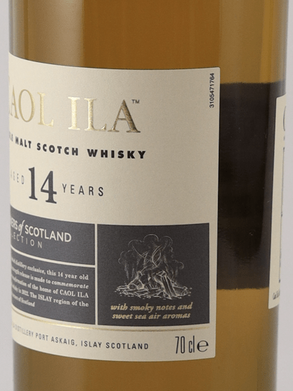 Caol Ila 14 Year Old Four Corners of Scotland Collection - Bottle Of Japan
