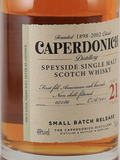 Caperdonich 21 Year Old Batch 1 - Bottle Of Japan