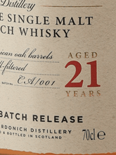 Load image into Gallery viewer, Caperdonich 21 Year Old Batch 1 - Bottle Of Japan