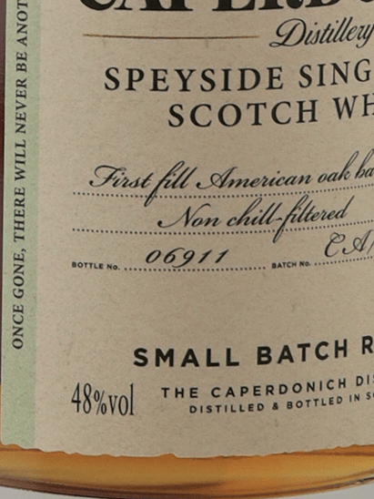 Caperdonich 21 Year Old Batch 5 - Bottle Of Japan