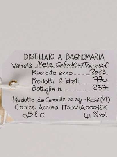 Capovilla Fruit Brandy Apple 2023 - Bottle Of Japan