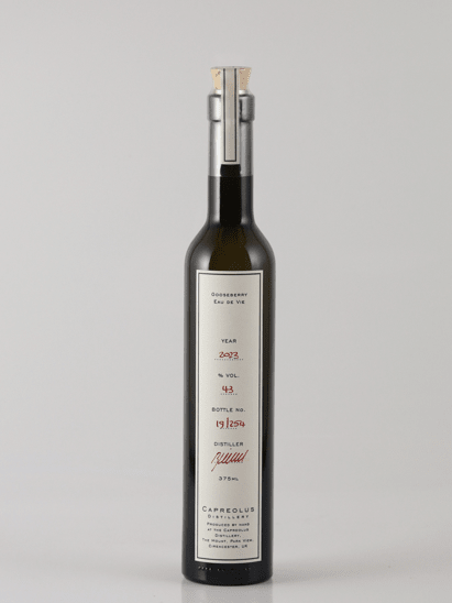 Capreolas Gooseberry Eau de Vie 2023 375ml - Bottle Of Japan
