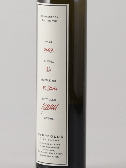 Capreolas Gooseberry Eau de Vie 2023 375ml - Bottle Of Japan