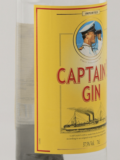 Captain's Gin - Bottle Of Japan