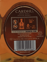 Load image into Gallery viewer, Cardhu 12 Year Old - Bottle Of Japan