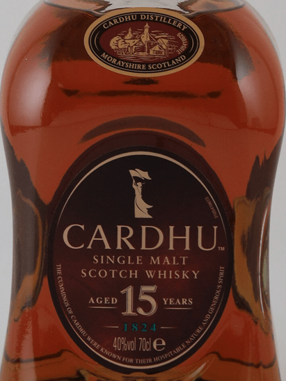 Cardhu 15 Year Old - Bottle Of Japan