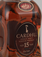 Load image into Gallery viewer, Cardhu 15 Year Old - Bottle Of Japan
