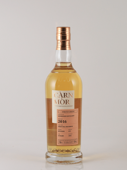 Carn Mor Strictly Limited Benrinnes 8 Year Old 2016 - Bottle Of Japan