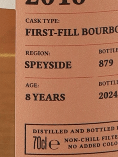 Carn Mor Strictly Limited Benrinnes 8 Year Old 2016 - Bottle Of Japan