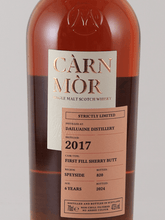 Load image into Gallery viewer, Carn Mor Strictly Limited Dailuaine 6 Year Old 2017 - Bottle Of Japan