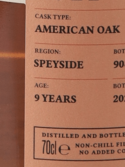 Carn Mor Strictly Limited Glentauchers 9 Year Old 2014 - Bottle Of Japan