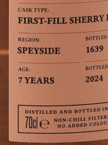Carn Mor Strictly Limited Inchgower 7 Year Old 2016 - Bottle Of Japan