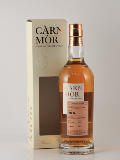 Carn Mor Strictly Limited Inchgower 7 Year Old 2016 - Bottle Of Japan