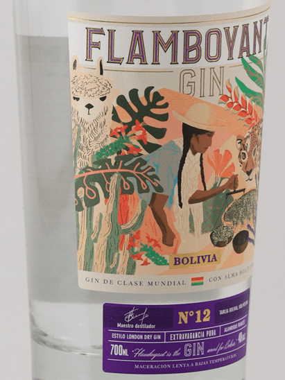 Casa Real Flamboyan Gin - Bottle Of Japan