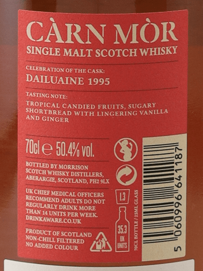 Celebration of the Cask Dailuaine 29 Year Old 1995 - Bottle Of Japan