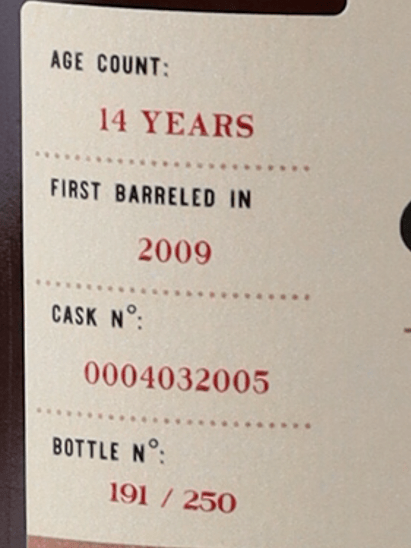 Chairman's Reserve Master Selection 2009 - Bottle Of Japan