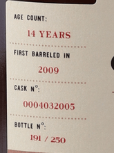Load image into Gallery viewer, Chairman's Reserve Master Selection 2009 - Bottle Of Japan