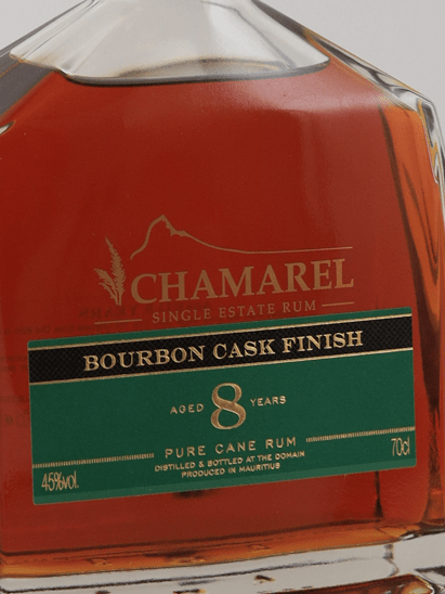 Chamarel 8 Year Old Bourbon Cask Finish - Bottle Of Japan