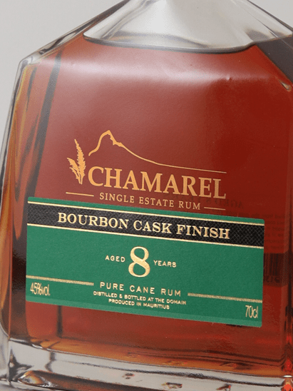 Chamarel 8 Year Old Bourbon Cask Finish - Bottle Of Japan