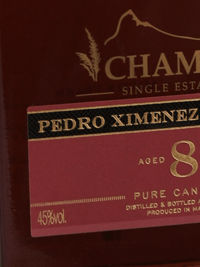 Chamarel 8 Year Old Pedro Ximénez Cask Finish - Bottle Of Japan