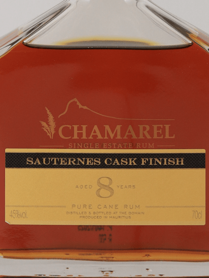 Chamarel 8 Year Old Sauternes Cask Finish - Bottle Of Japan