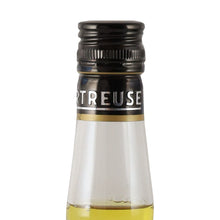 Load image into Gallery viewer, Chartreuse Yellow 43% liqueur black cap and clear glass neck