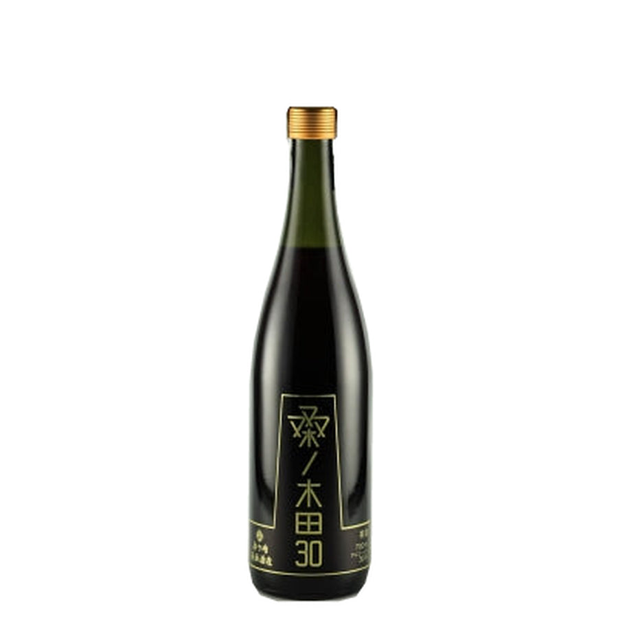 Chashu Kuwanokida 30 Tea Liqueur 700ml - Black bottle front with gold cap