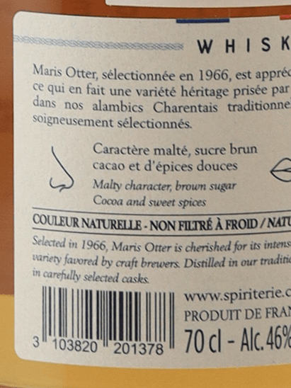 Chateau de Bruil Single Malt Le Bruil Maris Otter - Bottle Of Japan