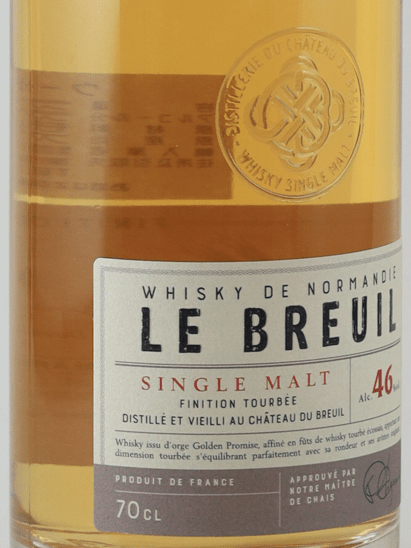 Chateau de Bruil Single Malt Le Bruil Tourbé Lot 20 - Bottle Of Japan