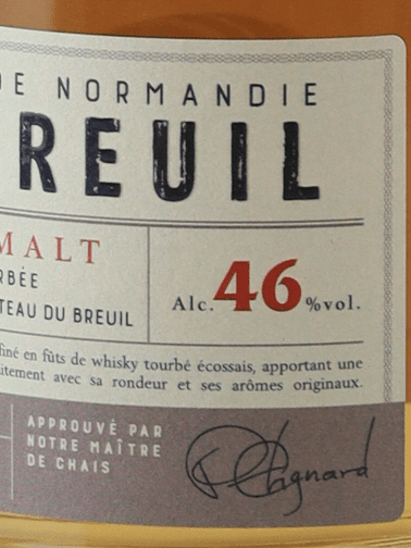 Chateau de Bruil Single Malt Le Bruil Tourbé Lot 20 - Bottle Of Japan