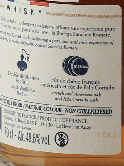 Chateau de Bueil Single Cask Le Bueil Finish Palo Cortado - Bottle Of Japan