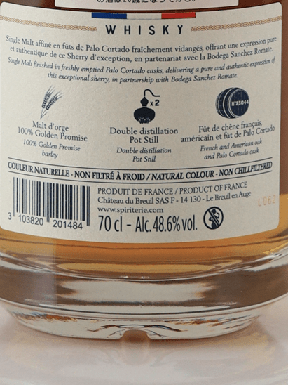 Chateau de Bueil Single Cask Le Bueil Finish Palo Cortado - Bottle Of Japan
