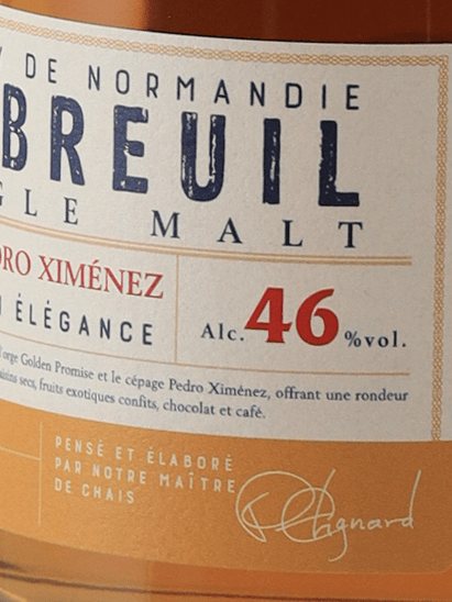Chateau de Bueil Single Malt Le Bueil Finish Pedro Ximénez Sherry - Bottle Of Japan
