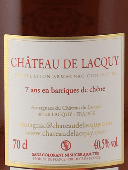 Chateau de Laquy 7 Year Old - Bottle Of Japan