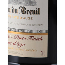 Load image into Gallery viewer, Chateau du Breuil 12 Year Old Port Finish Calvados for Japan Import System 700ml - port finish and volume detail