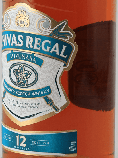 Chivas Regal 12 Year Old Mizunara 1L - Bottle Of Japan