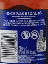 Load image into Gallery viewer, Chivas Regal 18 Year Old 750ml - Bottle Of Japan