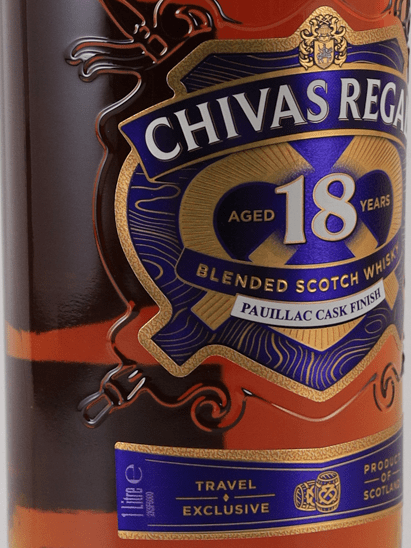 Chivas Regal 18 Year Old Pauillac Cask Finish 1L - Bottle Of Japan