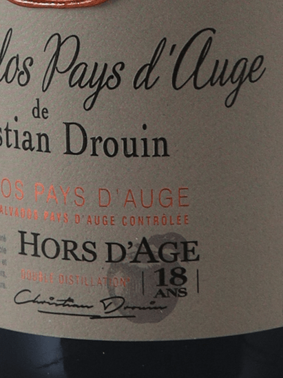 Christian Drouin Hors d'Age - Bottle Of Japan