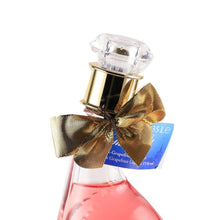 Load image into Gallery viewer, Cinderella Shoe Pink Grapefruit liqueur - gold bow and stopper