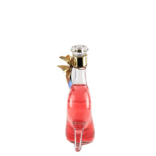 Load image into Gallery viewer, Cinderella Shoe Pink Grapefruit liqueur - shoe bottle back