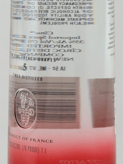 Ciroc Red Berry 1L - Bottle Of Japan