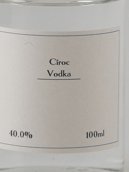 Ciroc Vodka 100ml - Bottle Of Japan