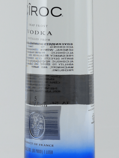 Ciroc Vodka 1L - Bottle Of Japan